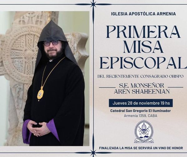 primera misa episcolpal de aren